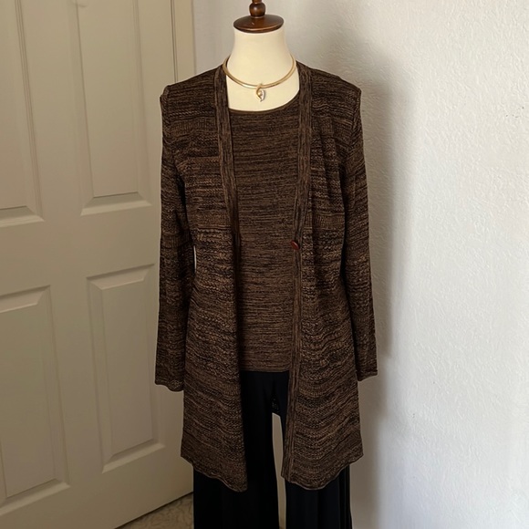 Misook Two Piece Twin Set - Picture 1 of 9